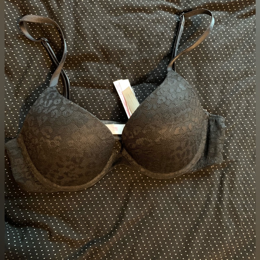 PINK 32B push up bra